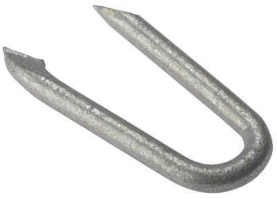 ForgeFix Netting Staples | 15mm | Galvanised | Bag 500gm
