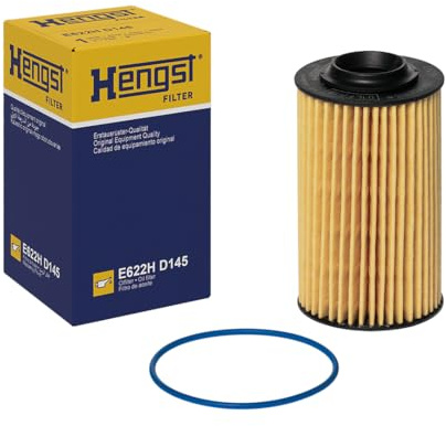 HENGST - Ölfilter E622H D145 - Öl-Filtereinsatz für KFZ | Hochwertiger Motorölfilter für KFZ mit Otto- oder Dieselmotor - Robuster Ölfilter mit hoher Schmutzaufnahmefähigkeit