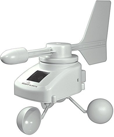 La Crosse Technology MA10660 Anémométre connecté, Blanc
