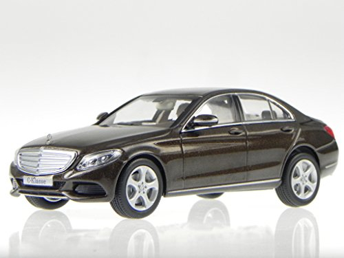 Mercedes W205 C-Klasse Exclusive 2014 citr braun Modellauto Norev 1:43