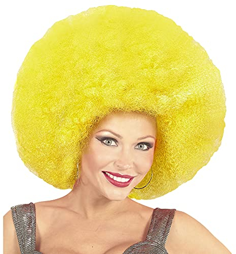 W WIDMANN MILANO Party Fashion - Riesen Lockenperücke für Damen & Herren, Accessoire für Karneval, 80er Jahre Partys, Halloween
