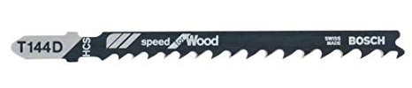 Bosch Stichsägeblatt T 144 D Speed for Wood 100 Stk