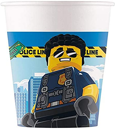 Procos- Vasos de cartón Lego City. (10232195)
