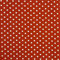 babrause® Baumwollstoff Punkte Terracotta Webware Meterware Popeline OEKOTEX 150cm breit - Ab 0,5 Meter
