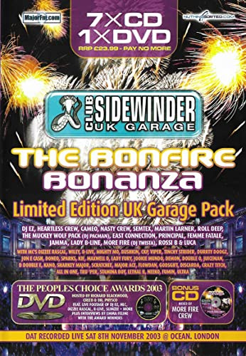 Sidewinder - The Bonfire Bonanza - UK Garage Pack