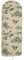 Awmark Bügelbrettbezug, Bügelbrettbezug, Ersatzbezug, hitzebeständig, klein, langlebig, elegant, bedruckt, Blumen-Bügelbrettbezug für Reisen, Zuhause, 140 x 50 cm (grüne Kiefernfrüchte)
