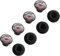 A-Focus Voyager 5200 Ohrstöpsel-Set, bequeme Ersatz-Ohrstöpsel-Set, Ohrpolster, Schaumstoff-Ohrstöpsel, Ohrgel, kompatibel mit Plantronics Voyager 5200 5210 5220 Legend Headset, Größe M, Grau, 4 Stück