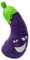 Plüschtier Boba Aubergine Kuscheltier Gemüse Plüschpuppen Kaufladenzubehör Weiche Kuscheltier Weiche Puppe Kissen Kinderspielzeug (35 cm)
