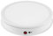 Elektrischer Drehplatte Drehteller Turntable Rotierende Plattenteller 42cm 50kg, 360° Drehung, LED-Licht, Fernbedienung, Schmuck-Display, Weiß, 100-240V