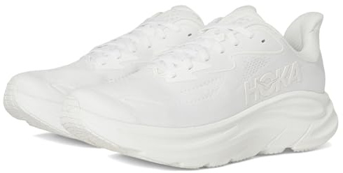 Hoka Women's Mach 6 Sneaker, White/White, 6.5 UK