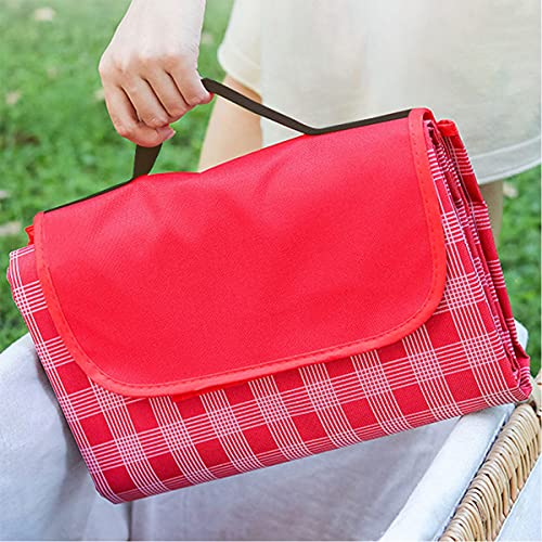 HIDEWALKER Picknickdecke 150x200 Wasserdicht Groß Stranddecke Outdoor Picnic Blanket Campingdecke Tragbar Strandmatte