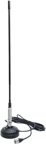 27Mhz CB Radio Antenna 23.2Inch Long Antenna with Heavy Duty Magnet Mount 4M/13ft RG58/U Coaxial Cable for Vehicle Car Truck Mobile CB Radio Handheld/Portable CB Radio Walkie