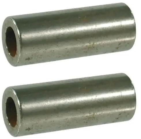 cyclingcolors 2X Douille d'axe pour Roues Fixes et oscillantes Ø ext. 12mm Ø int. 8,2mm Longueur 40mm Tracteur Motoculture Tondeuse Roue Roulette Bague Coussinet