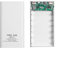 CENMEN 18650 Power Bank Box 5V 2.1A LCD Display 20000mAh Power Board para 6X18650 DIY Powerbank Case ()