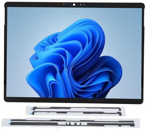 Remplacement pour Ordinateur Portable Surface Pro 9 2038 1996 2022 2023, 13 Pouces 2880 X 1920 AMOLED Écran Tactile Numériseur, écran Tactile de Remplacement pour Ordinateur