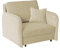 Mirjan24 Sofa Viva Loft I mit Schlaffunktion, Schlafsofa, einsitzer Polstersofa mit Bettkasten inkl. Kissen, Bettsofa Wohnlandschaft Farbauswahl (Run Again 06)