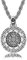 YueYuan Wikinger Rune Halskette 925 Sterling Silber Kompass Anhänger Nordische Viking Kette Wikinger Herren Schmuck Geschenke für Junge Ehemann Vater