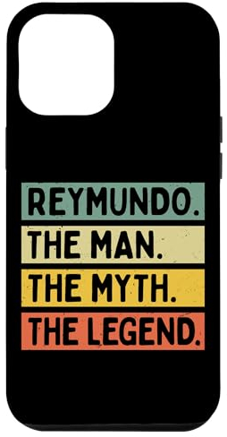 Hülle für iPhone 13 Pro Max Reymundo Der Mann Der Mythos Die Legende Lustig Personalisiert