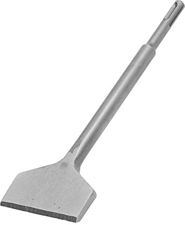 SDS Plus Chisel, Wide Tile Thinset Chisel Air Hammer Bits Air Chisel Bits Wall Floor Scraper Round Shank Demolition Hammer 3in X 10in