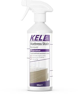 KEL - Mattress Stain Remover | Organic, Removes Blood, Urine & Faeces - 500ml
