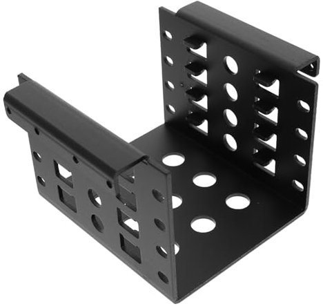 jojofuny Harddisk-halterung Für -festplatten Gehäuse Mit Vier Einschüben Robuste Und Praktische Lösung Für Desktop-pcs Effiziente Wärmeableitung Langlebiges Design
