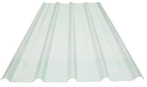 GOCHUSX Polycarbonat-Gewächshausplatten, Glasfaserplatten Für Terrassenüberdachungen, Transparente Ersatzplatten Für Überdachungen In Gärten Bauernhöfen(100x93cm-8PCS)