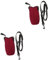 HEMOTON Lot De 2 Gobelets avec Mousqueton pour Bouteille d'eau Porte-Bouteille pour Voyage Housse De Transport avec Bandoulière Porte-Eau Porte-Bouteille D'Hydratation