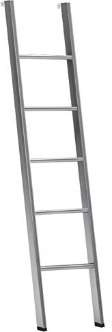 GXXINGIN 150cm/59 Bunk Bed Ladder - Floor Standing Light Weight Caravan Camper Rv Bunk Ladder, Home College Dorm Replacement Bed Ladder with Hooks