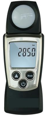 540 Misuratore di luce digitale professionale, luxmetro portatile da 0 a 99999 Lux 0560 0540,Letture Accurate