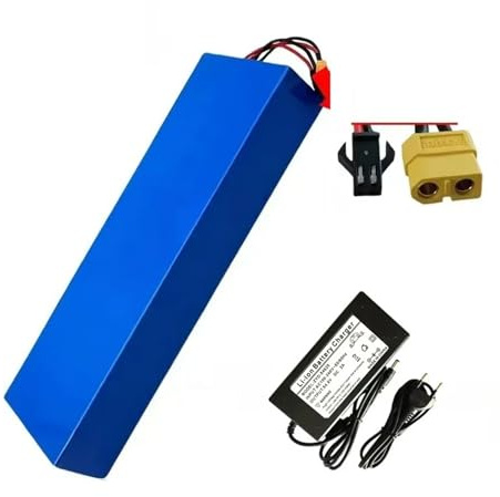 Batteria al litio da 48 V 15 Ah 15000 mAh 13S4P con BMS, compatibile con la batteria for scooter Kugoo M4/M4 Pro. Aggiungi caricabatteria.(XT60 - SM)