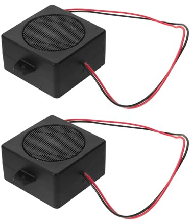 Hoement 2pcs Mini Power Speakers Full-range Audio for Small Speaker Enclosures for Advertising Machines and Tv Audio Projects