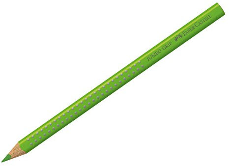 FABER-CASTELL 110966 - Buntstift Jumbo Grip, grasgrün