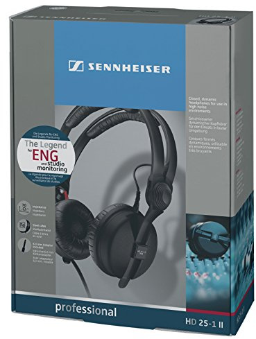Sennheiser HD 25-C II Cuffie Professionali Dj con cavo a spirale