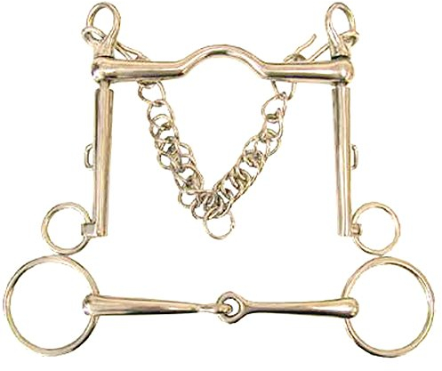 Coronet Weymouth with Bradoon Horse Bit, 5-Inch