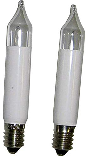 Konstsmide 1049-020 Klein-Schaftkerze 2 St. E10 14V Warmweiß 3Watt Dimmbar