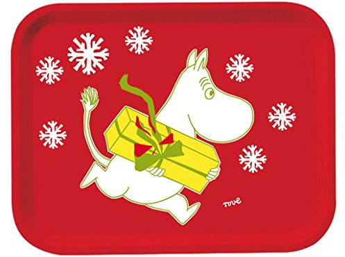 Moomin 101 – 6 Christmas Tablett Holz, Mehrfarbig, 27 x 20 x 1,5 cm