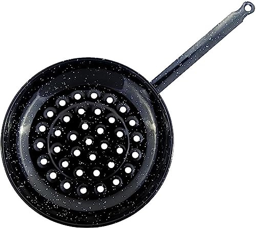 La Ideal emailliert Kastanie Bratpfanne, Silber, 28 cm, 12 Stück