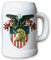Wappen der Militärakademie West Point USA - Krug/Bierkrug 0,5l #9814