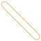 EDELIND Königskette Gold - Echtgold 585, Kette 1.8 mm mit Stempel | Halskette aus Deutschland | Herren Goldkette mit Karabinerverschluss, Länge 50 cm, Gewicht ca. 11.7 g.