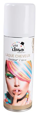 PtitClown Spray Laque à Cheveux Coloré