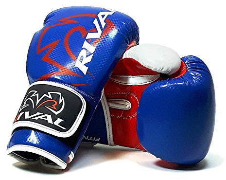 Rival RB7 Fitness-Boxhandschuhe, Blau, 12oz.