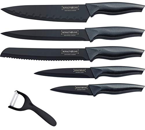 Royalty Line GYD RL-CB5 - Set di 5 coltelli