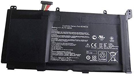 ASKC 48Wh B31N1336 Laptop Batterie pour ASUS VivoBook A551L S551 S551L S551LN S551LA S551LB R533L K551LN K551L R553L R553LF R553LN V551L Series A42-S551 C31-S551