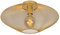 LUCIDE MESH - Deckenleuchte - Ø 45 cm - 1xE27 - Mattes Gold/Messing