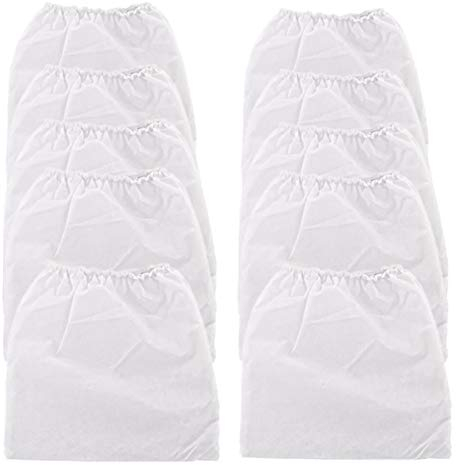 10 Pcs Nail Vacuum Cleaner Bags Non-woven Cleaner Replacement Bags for Woman Girl Nail Art Dust Collection Suction Collector