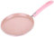 LOLPI Non-Stick Frying Pan, with Nonstick Coating of Maifan Stone， Induction Pans Saucepans Omelette Skillet (Pink, Diameter 20 cm / 7.9 inches)