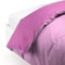 Caleffi 58567 Cotone Tinta Unita Sacco Completo Copripiumino per Singolo Letto, Orchidea