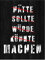 wandmotiv24 Deko Wandbild aus Acrylglas, Größe 120x90cm, Hochformat, Hätte sollte würde, Holz, Bilder zur Motivation, Dekoration Wohnung modern, Deko, Acryl, Wanddeko Schlafzimmer M0025