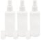 INOX® 3 Stk Sprühflaschen klein 100ml leer - Lösungsmittelbeständig - Ideal geeignet für Desinfektionsmittel, Reinigungsmittel oder als Pumpsprühflasche für Unterwegs - Spray Flaschen
