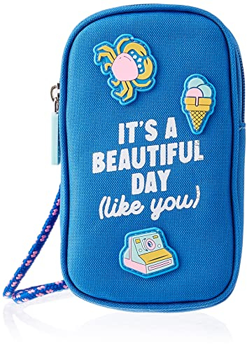 Mr. Wonderful Portamovil-It’s a Beautiful Day (Like You), Unisex Adulto, Multicolor, estandar